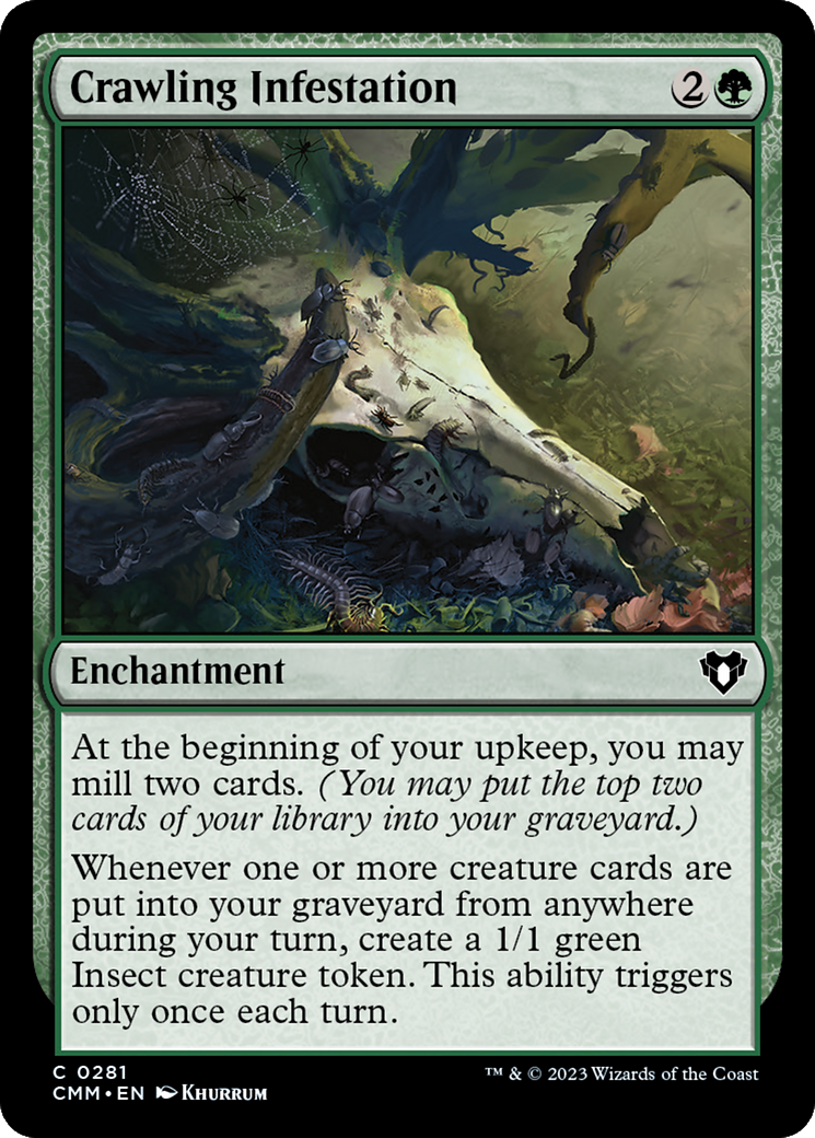 Crawling Infestation (281) - Commander Masters