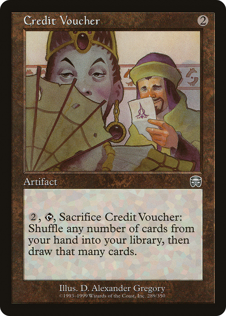 Credit Voucher (289) - Mercadian Masques