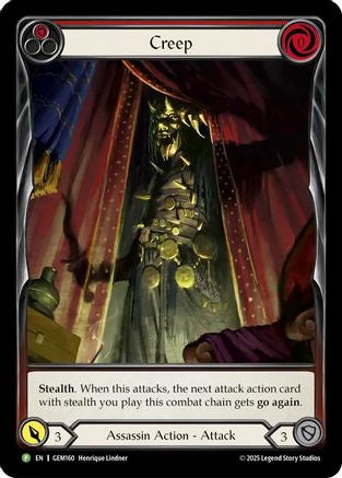 Creep (Red) (GEM160) Rainbow Foil - Gem Pack 5