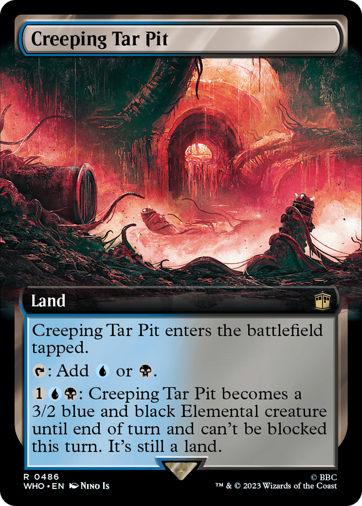 Creeping Tar Pit (Extended Art) (486) - Doctor Who