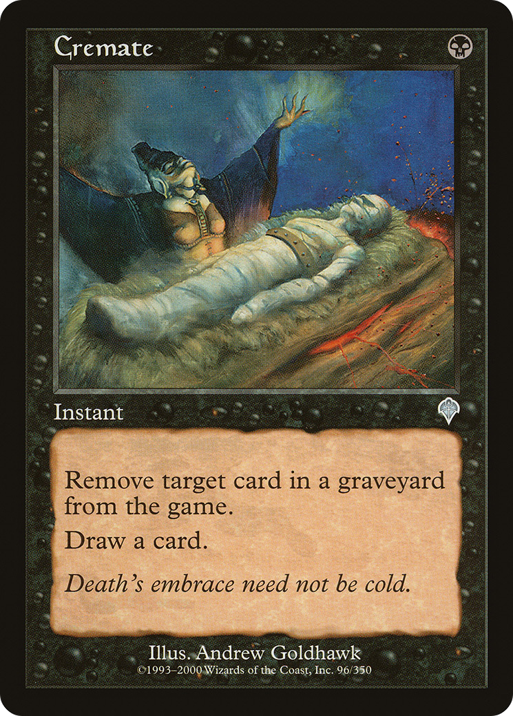 Cremate (096) Foil - Invasion