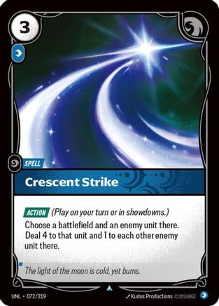 Crescent Strike (072) - Unleashed