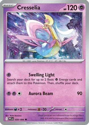 Cresselia (39) Reverse Holofoil - Phantasmal Flames