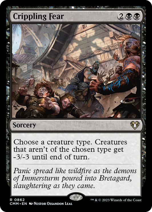 Crippling Fear (862) - Commander Masters