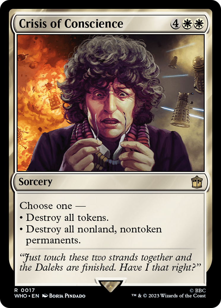 Crisis of Conscience (017) Foil - Doctor Who