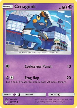 Croagunk (54) - Burning Shadows