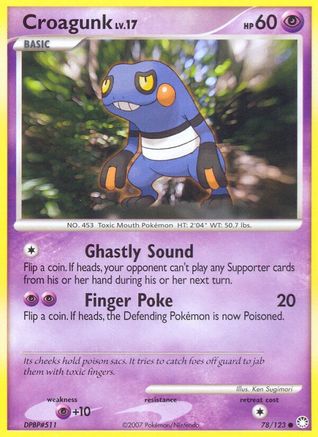 Croagunk (78) - Mysterious Treasures