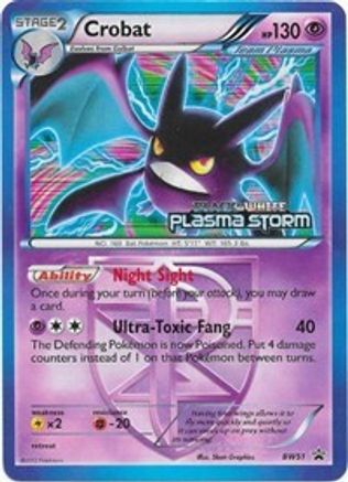 Crobat (Team Plasma) (BW51) Holofoil - Black Star Promos