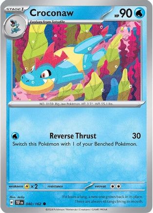 Croconaw (40) - Temporal Forces