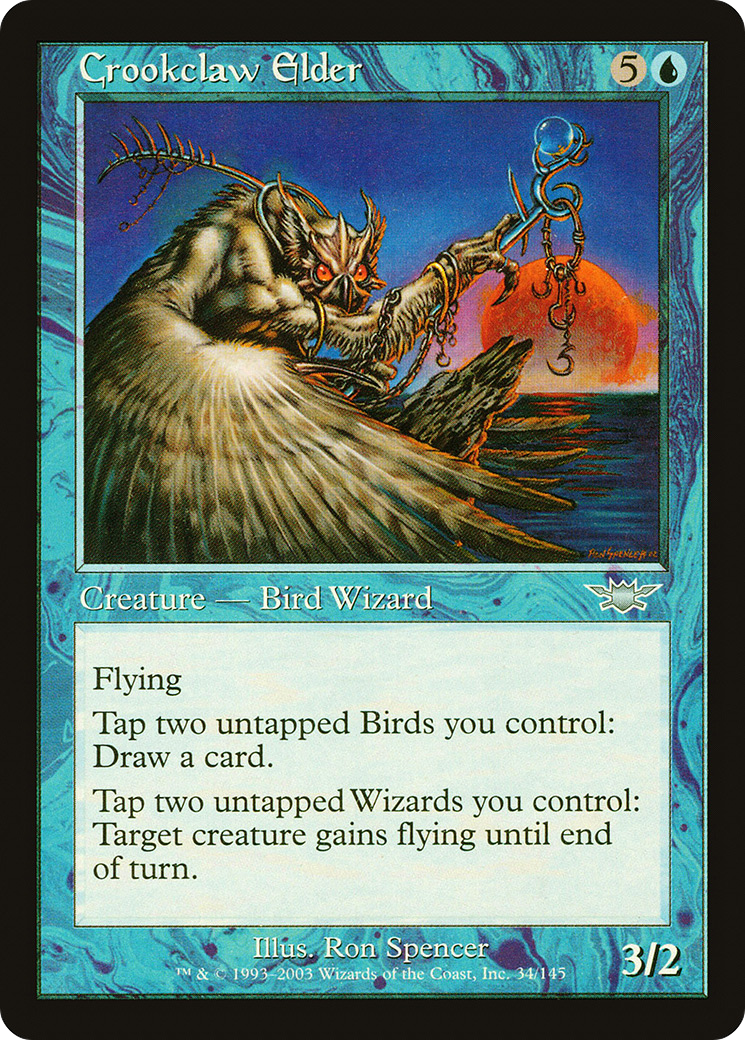 Crookclaw Elder (034) Foil - Legions