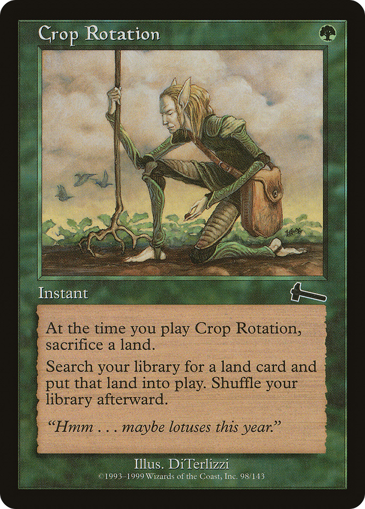 Crop Rotation (098) Foil - Urza's Legacy