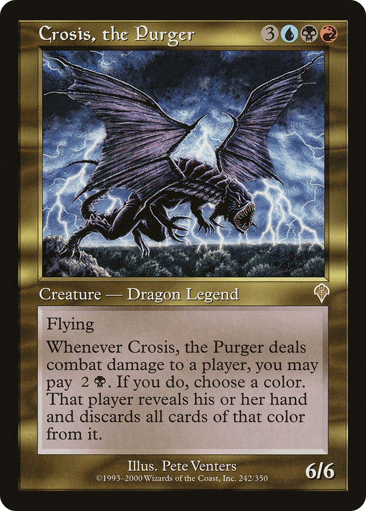 Crosis, the Purger (242) Foil - Invasion