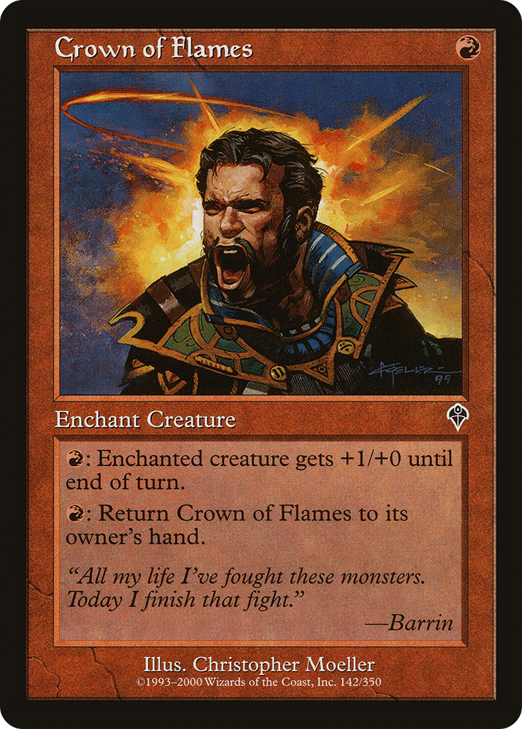 Crown of Flames (142) Foil - Invasion