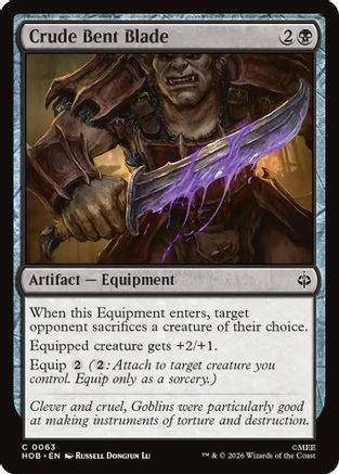 Crude Bent Blade (063) Foil - The Hobbit