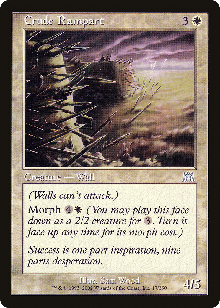 Crude Rampart (017) - Onslaught