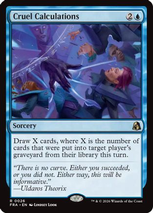 Cruel Calculations (026) Foil - Reality Fracture