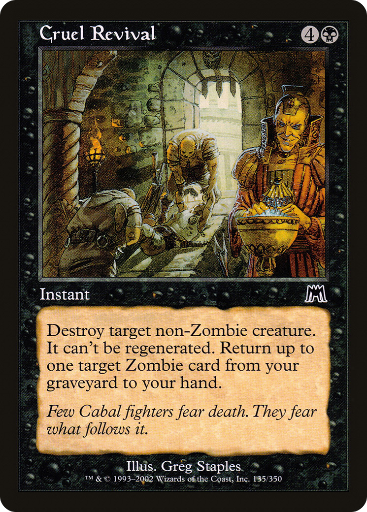 Cruel Revival (135) Foil - Onslaught
