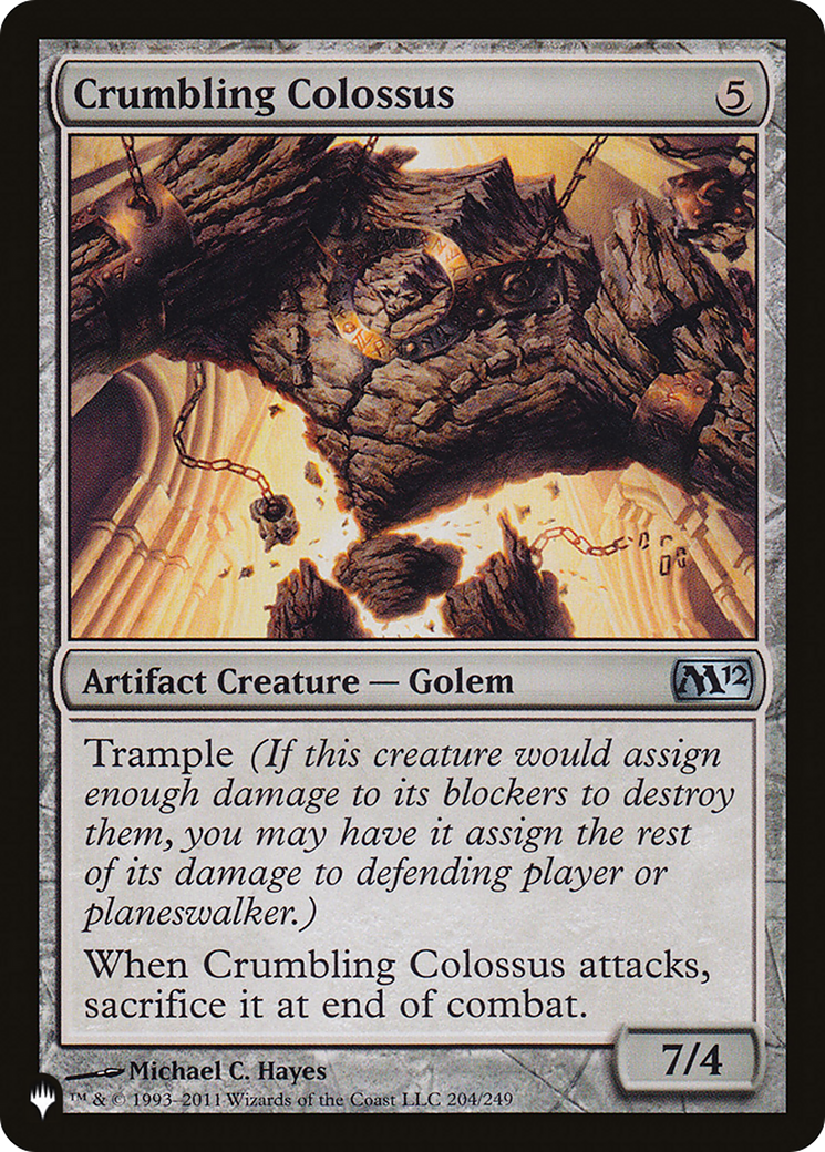 Crumbling Colossus (204/249) - The List