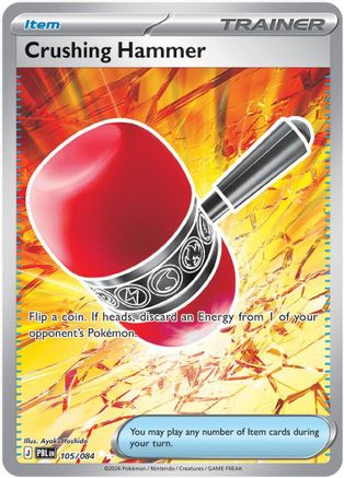 Crushing Hammer (Full Art) (105) Holofoil - Pitch Black