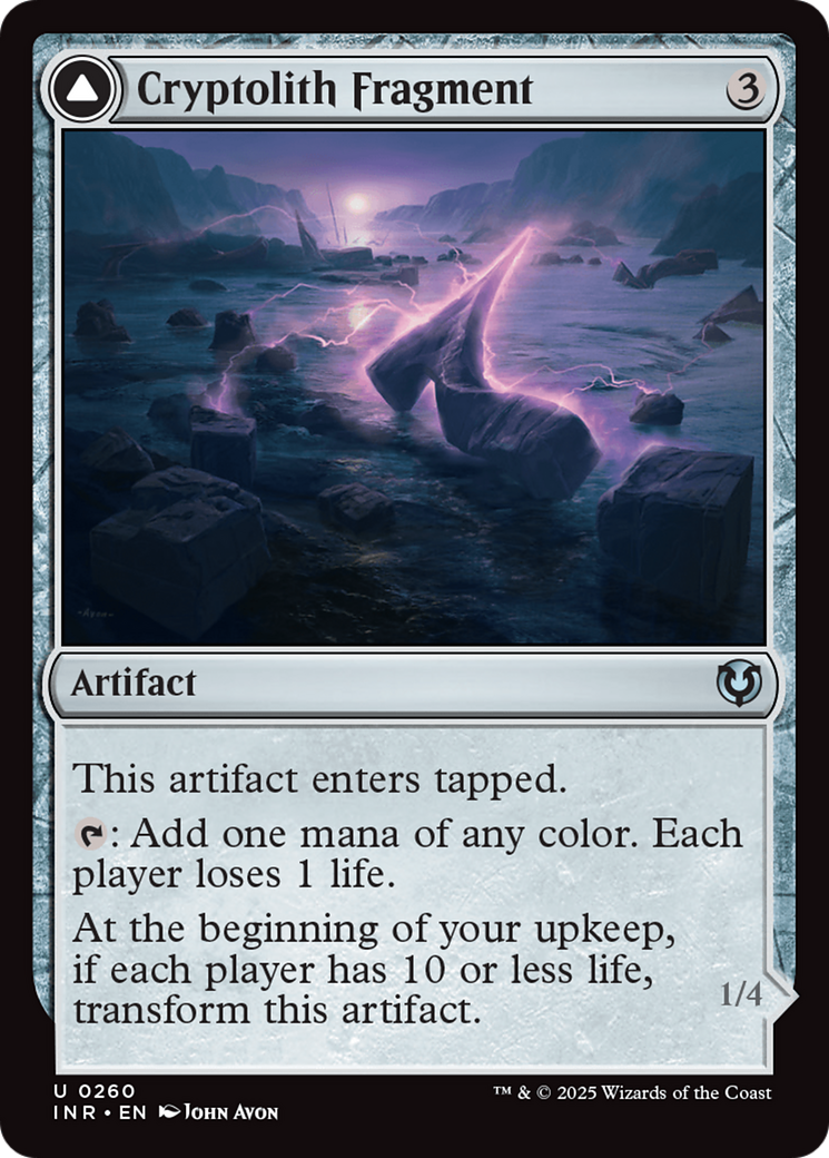 Cryptolith Fragment // Aurora of Emrakul (260) Foil - Innistrad Remastered