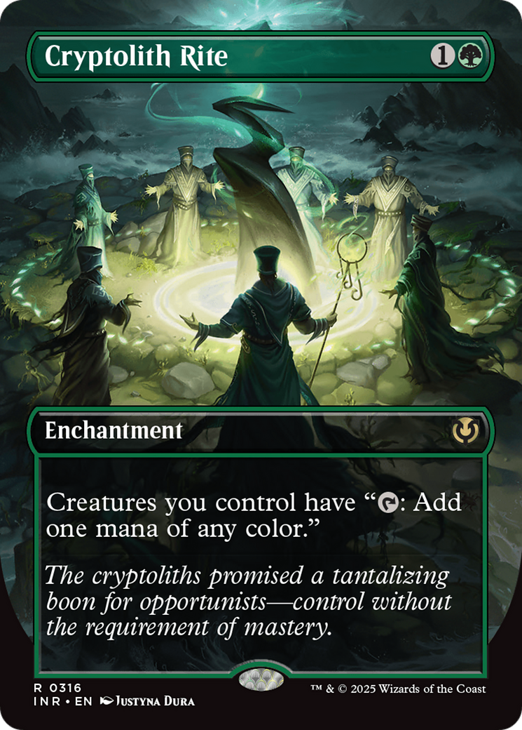 Cryptolith Rite (Borderless) (316) Foil - Innistrad Remastered