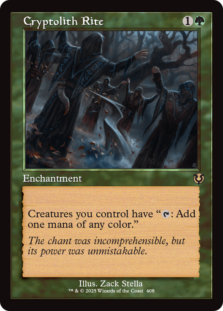 Cryptolith Rite (Retro) (408) Foil - Innistrad Remastered