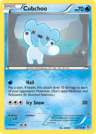 Cubchoo (40) - Plasma Storm