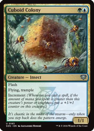 Cuboid Colony (183) Foil - Secrets of Strixhaven