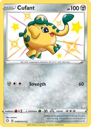 Cufant (SV090) (Shiny Vault) Holofoil - Shining Fates
