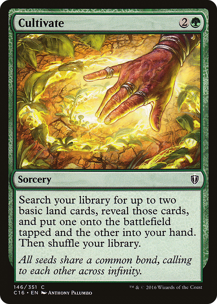 Cultivate (146) - Commander 2016