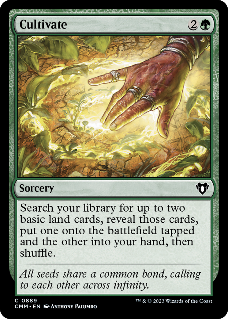 Cultivate (889) - Commander Masters