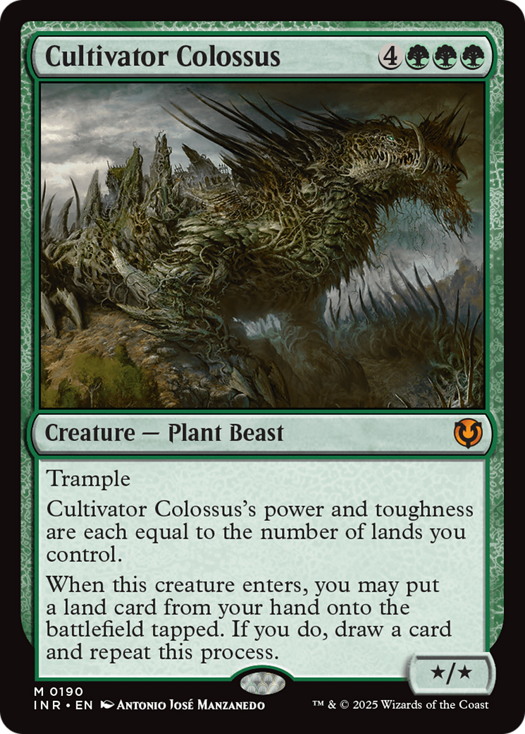 Cultivator Colossus (190) Foil - Innistrad Remastered