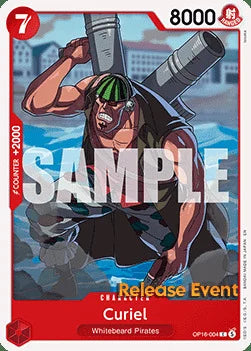 Curiel (OP16-004) Release Event Cards
