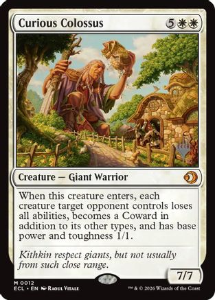 Curious Colossus (Promo Pack) (012) - Lorwyn Eclipsed