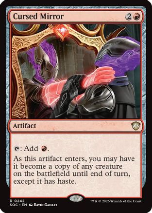 Cursed Mirror (242) - Commander: Secrets of Strixhaven