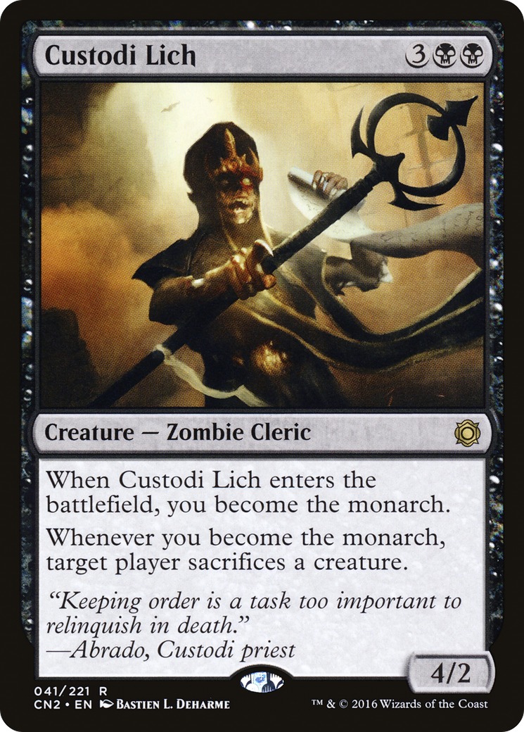 Custodi Lich (041) - Conspiracy: Take the Crown