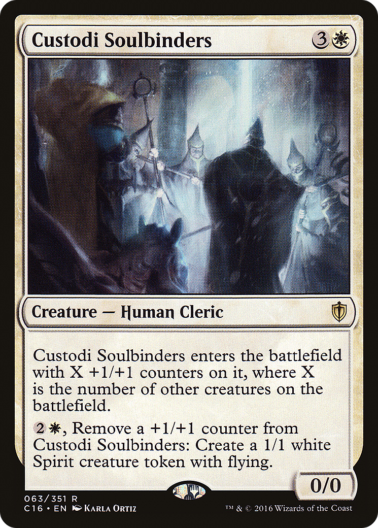 Custodi Soulbinders (063) - Commander 2016
