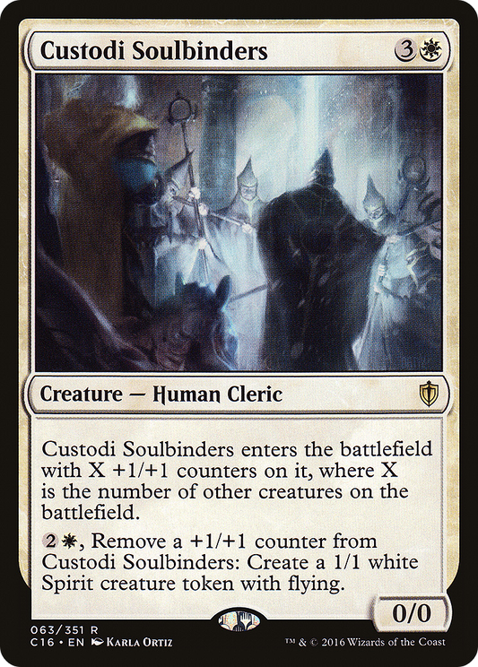 Custodi Soulbinders (063) - Commander 2016