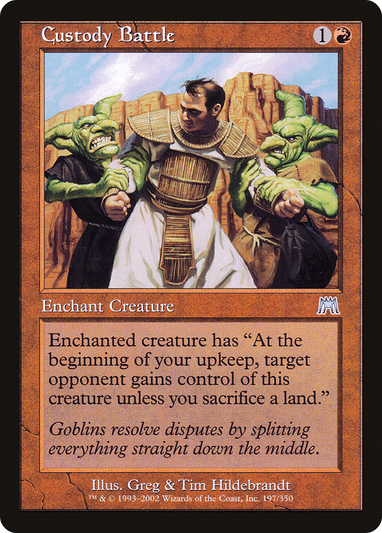 Custody Battle (197) Foil - Onslaught