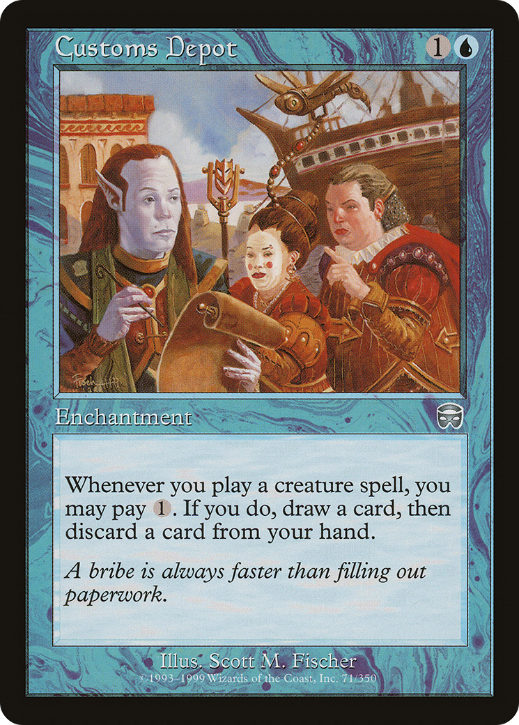 Customs Depot (071) Foil - Mercadian Masques