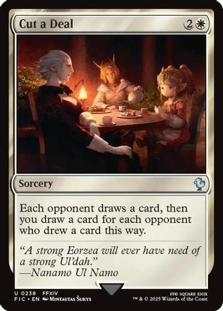 Cut a Deal (238) Surge Foil - Commander: FINAL FANTASY