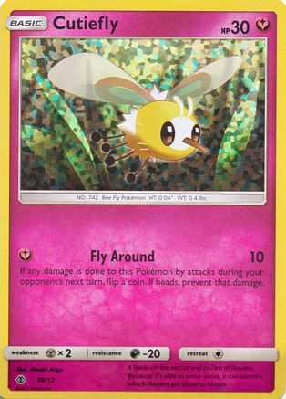Cutiefly (10) Holofoil - McDonalds Promos 2017