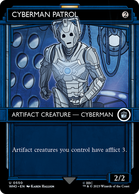 Cyberman Patrol (Showcase) (550) - Doctor Who