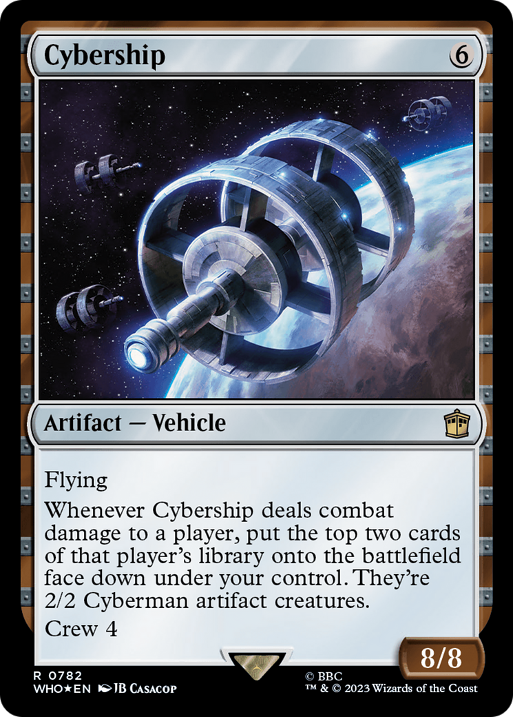 Cybership (782) Surge Foil - Doctor Who