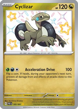 Cyclizar (195) Holofoil - Paldean Fates