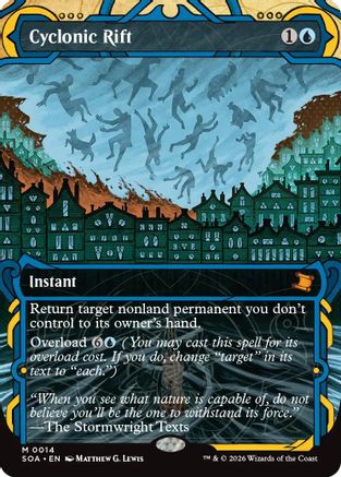 Cyclonic Rift (014) - Secrets of Strixhaven: Mystical Archive