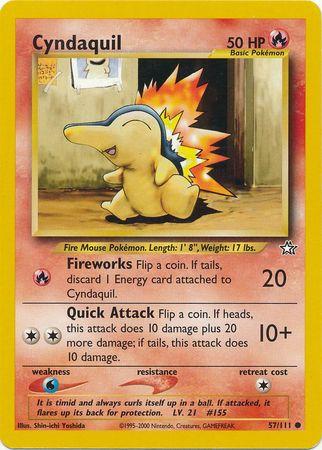 Cyndaquil (57) (Unlimited) - Neo Genesis