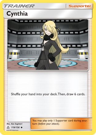 Cynthia (119) Reverse Holofoil - Ultra Prism
