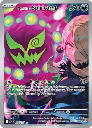 Cynthia's Spiritomb (244) Holofoil - Ascended Heroes