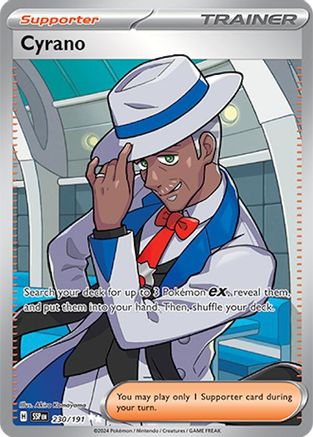 Cyrano (Full Art) (230) Holofoil - Surging Sparks